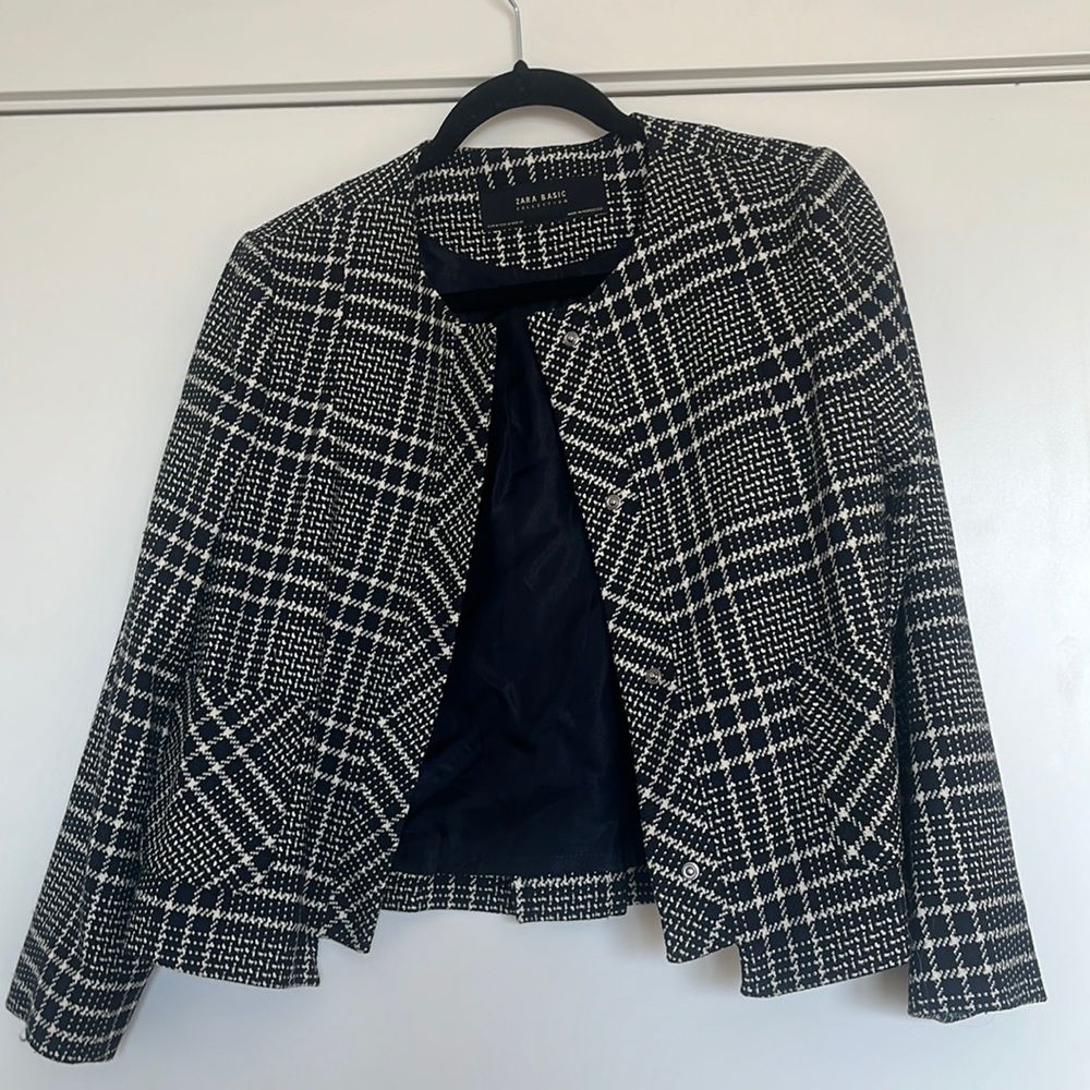 ZARA Plaid jacket